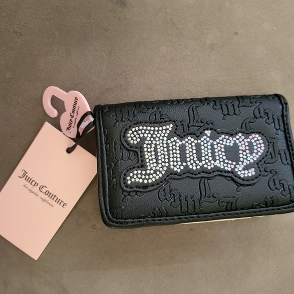 Juicy Couture Black Wallet - Picture 1 of 5